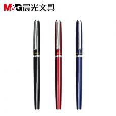 晨光辦公鋼筆AFP43301 金屬練字學生鋼筆 細字墨水筆0.38MM