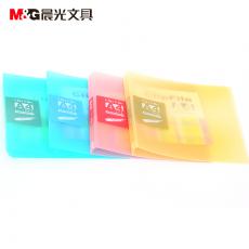 晨光文件夾 AWT90931辦公文具PP材質(zhì)防水文件夾 透明單強(qiáng)力夾