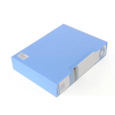 晨光文具100頁資料冊文件盒檔案盒藍色辦公用品 ADM94530