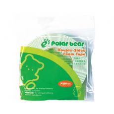 北極熊SP-012G雙面海綿膠帶 24mm*5m泡沫膠帶 北極熊SP012海棉膠