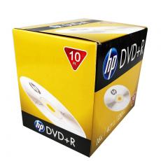 惠普（HP） DVD+R 光盤/刻錄盤 空白光盤 16速4.7GB 盒裝10片