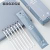 紐賽NS780中性筆替芯臻順滑0.5mm拔帽加強(qiáng)型針管(黑)(支)