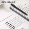 紐賽NS760中性筆替芯0.5mm轉動子彈頭(黑)(支)
