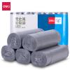 得力18750茂金屬垃圾袋45*50厚0.01mm(銀色)(5卷/包)