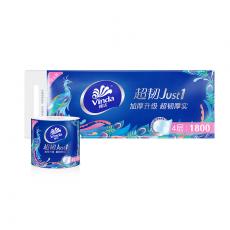 維達(Vinda) 卷紙 超韌4層180克*10卷 衛生卷筒紙