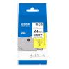 格之格 標(biāo)簽色帶 適用兄弟標(biāo)簽機色帶 24mm TZe-251 白底黑字 標(biāo)簽打印機色帶