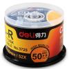 得力 3725 空白光盤CD-R 52速 700MB 50片/桶